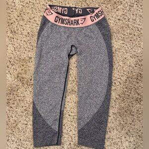 Gymshark XS Pink and Gray Leggings
